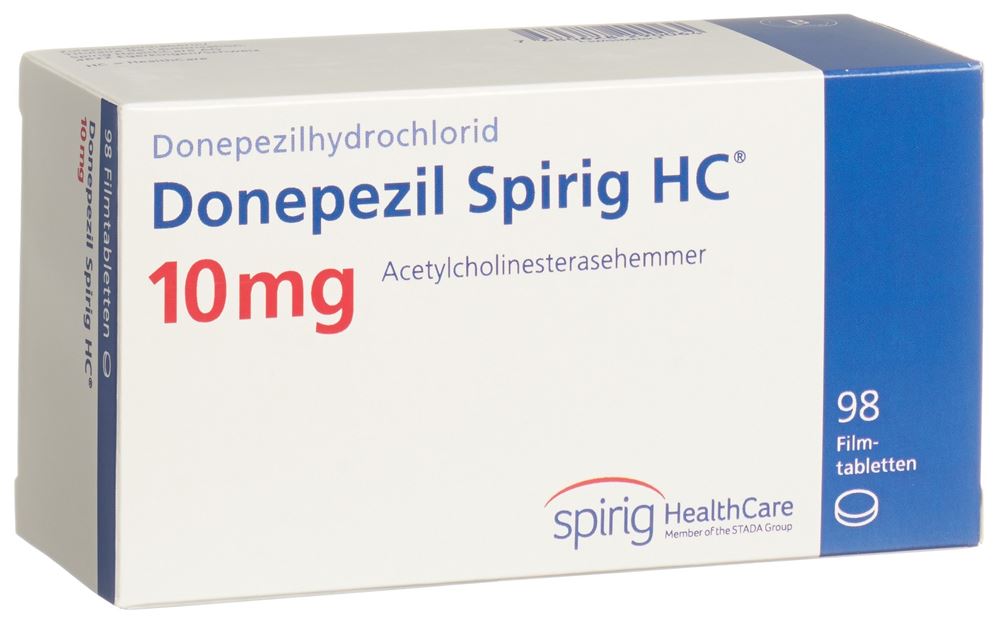 DONEPEZIL Spirig HC cpr pellic 10 mg 98 pce