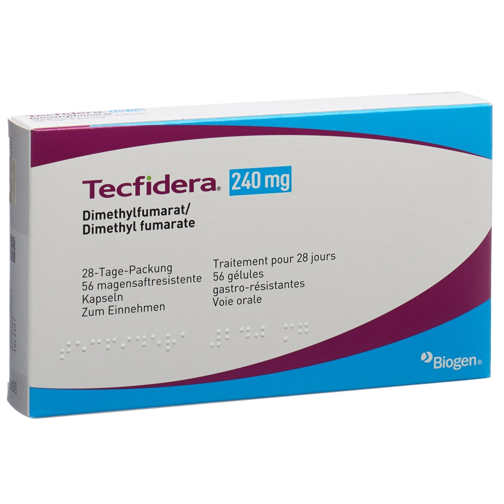 Tecfidera 240 mg, magensaftresistente Hartkapseln