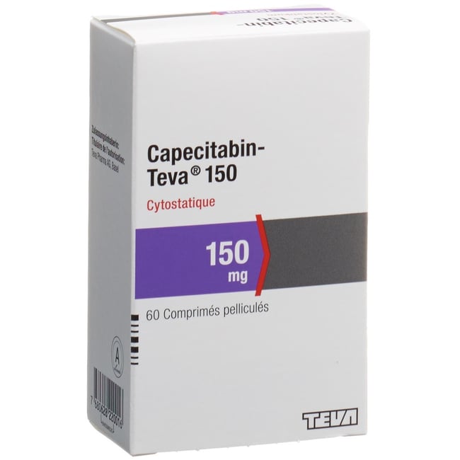 CAPECITABIN Zentiva cpr pell 150 mg 60 pce