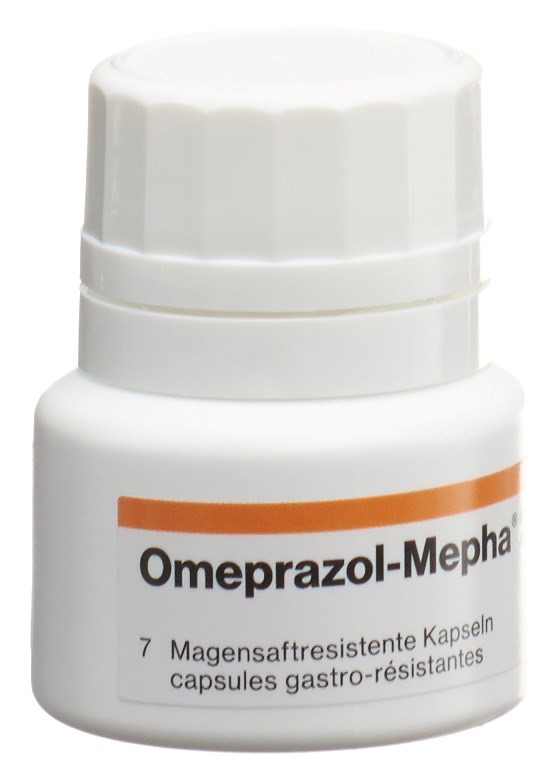 Omeprazol-Mepha 20 mg, magensaftresistente Kapseln