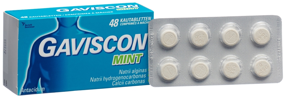 Gaviscon Mint, Kautabletten