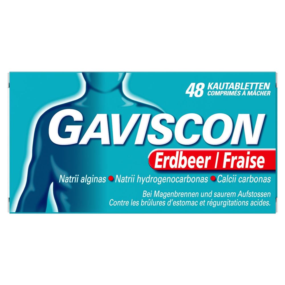 Gaviscon Erdbeer, Kautabletten
