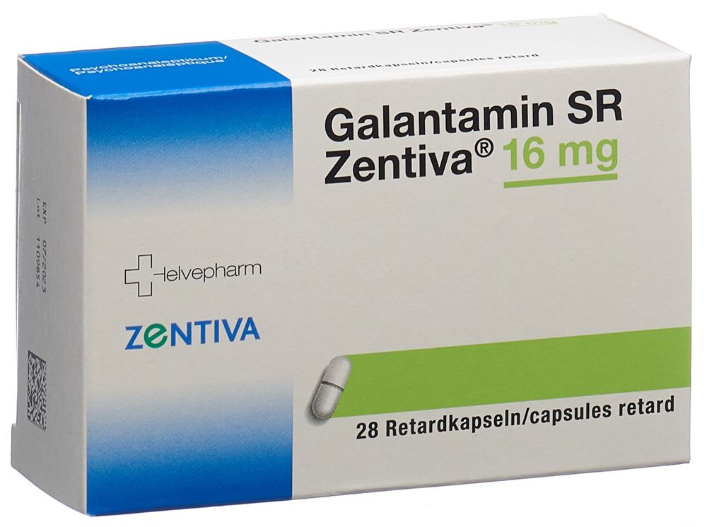 GALANTAMIN SR Zentiva caps ret 16 mg 28 pce