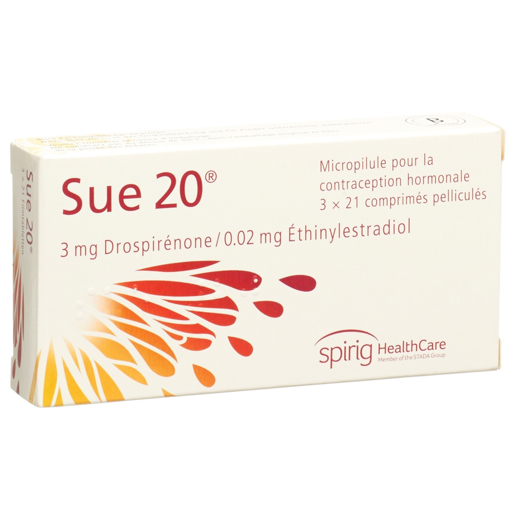 SUE 20 cpr pell 3 x 21 pce