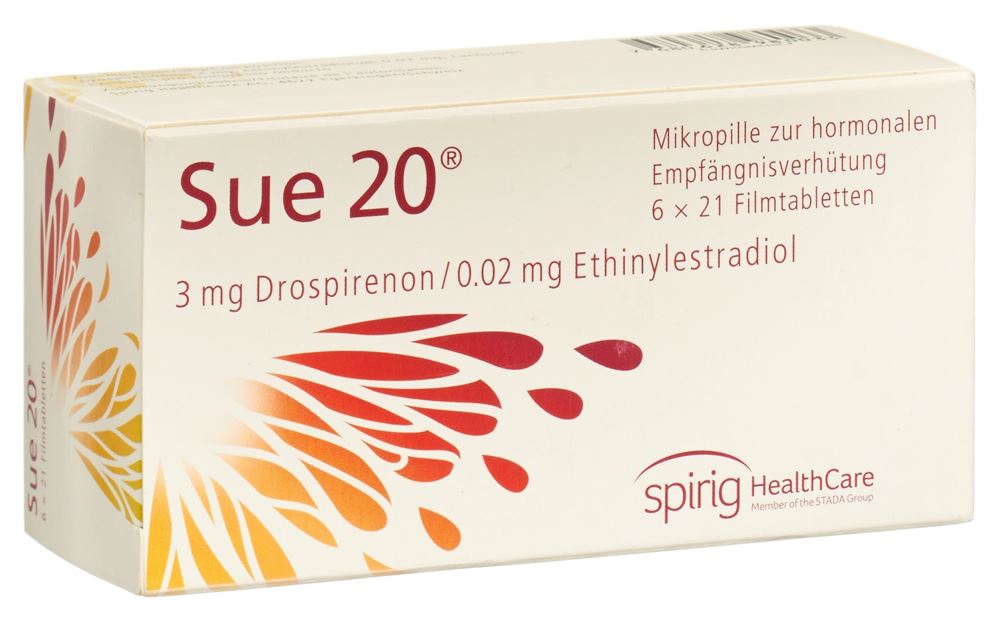 Sue 20, Filmtabletten