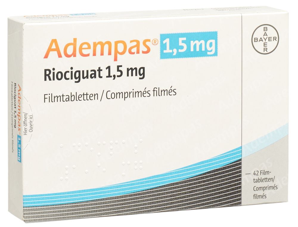 Adempas 1.5 mg, Filmtabletten
