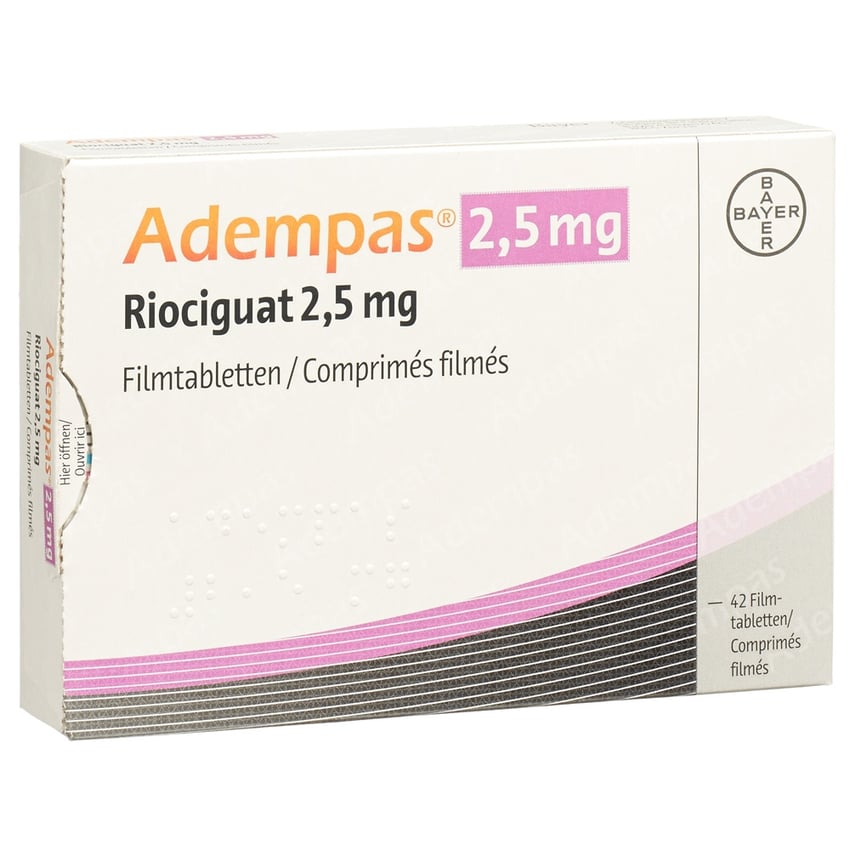 Adempas 2 mg, Filmtabletten