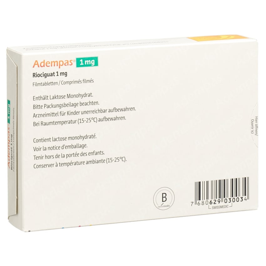 Adempas 2.5 mg, Filmtabletten