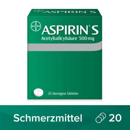Aspirin S, überzogene Tabletten