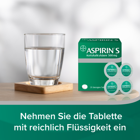 Aspirin S, überzogene Tabletten