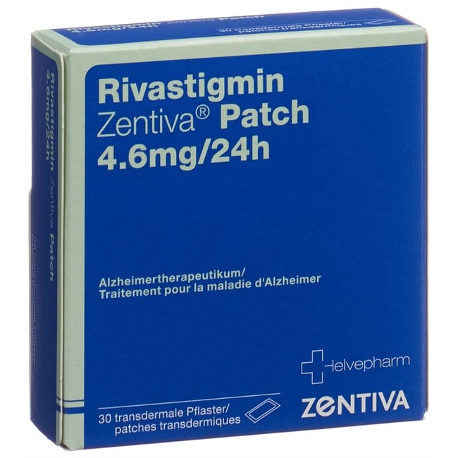 Rivastigmin Zentiva Patch 13.3 mg/24 h, transdermales Pflaster