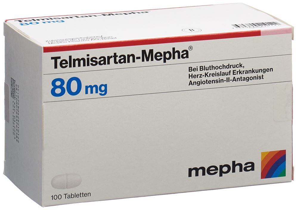 TELMISARTAN Mepha cpr 40 mg 100 pce