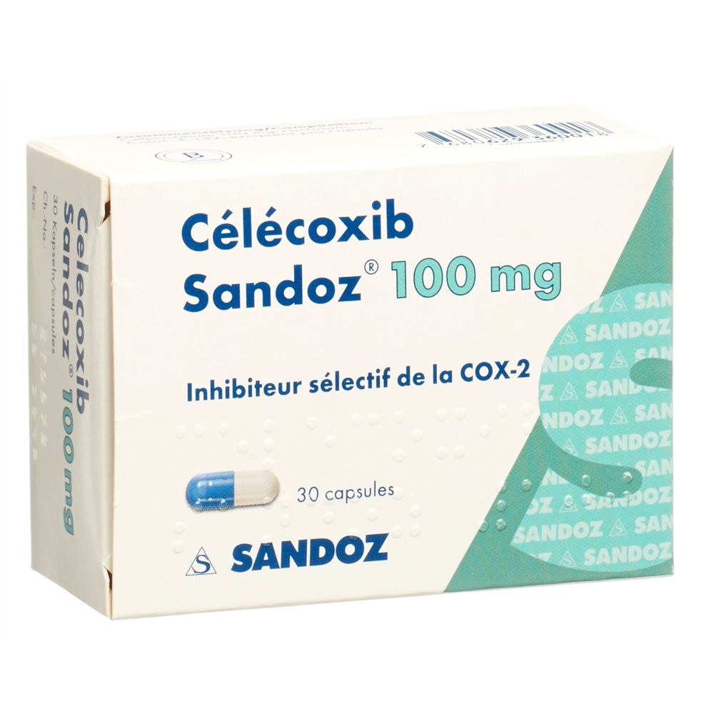 CELECOXIB Sandoz caps 100 mg 30 pce