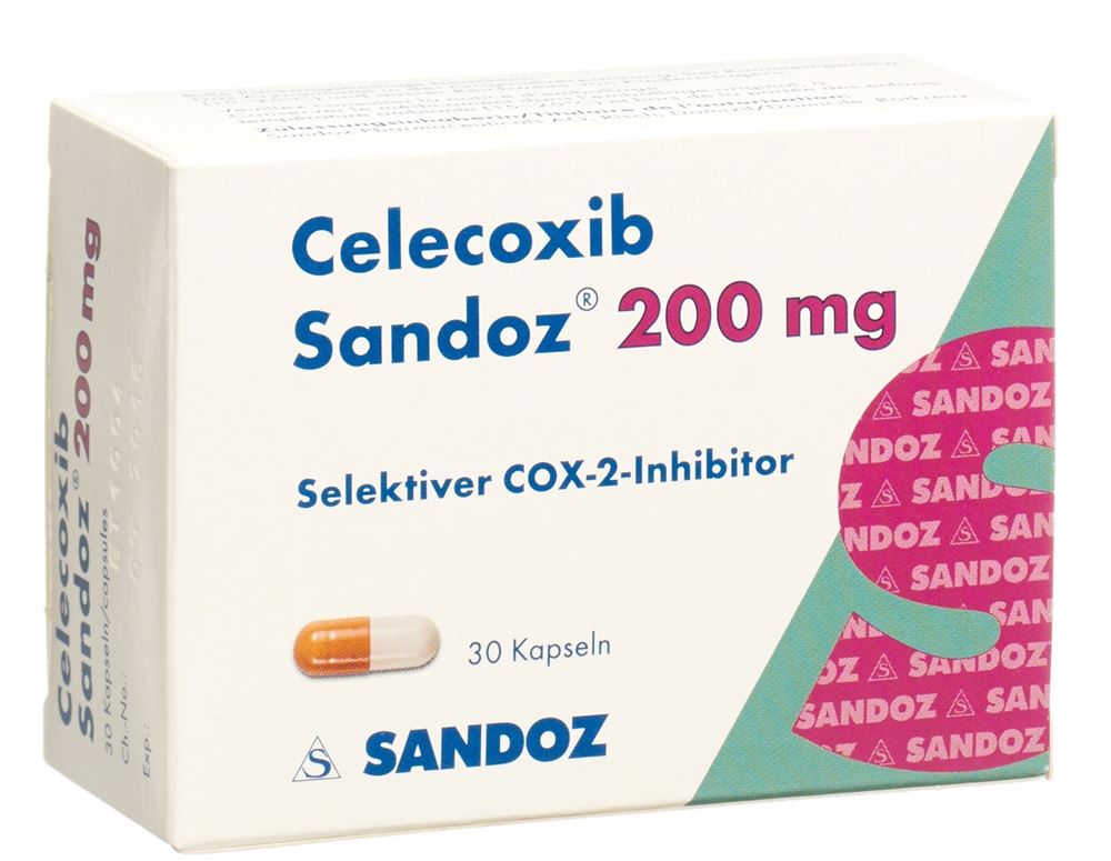 Celecoxib Sandoz 200 mg, Hartkapseln