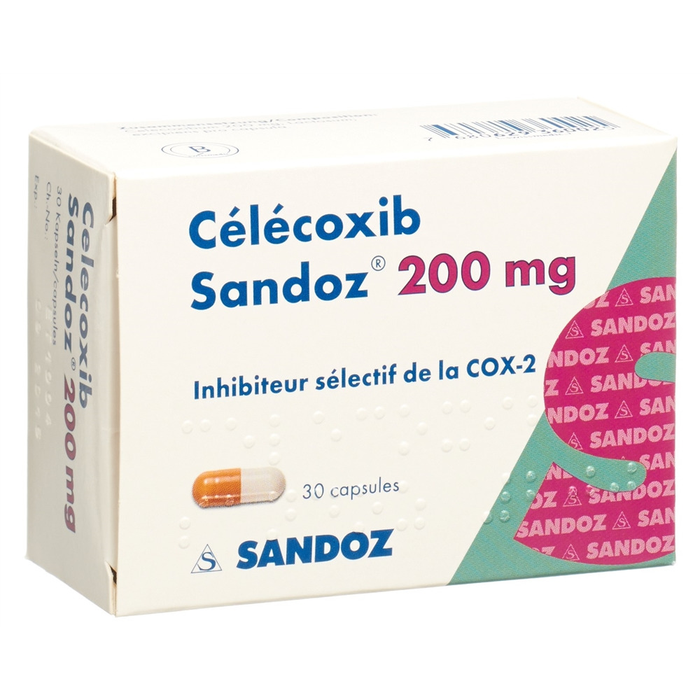 Celecoxib Sandoz 200 mg, Hartkapseln