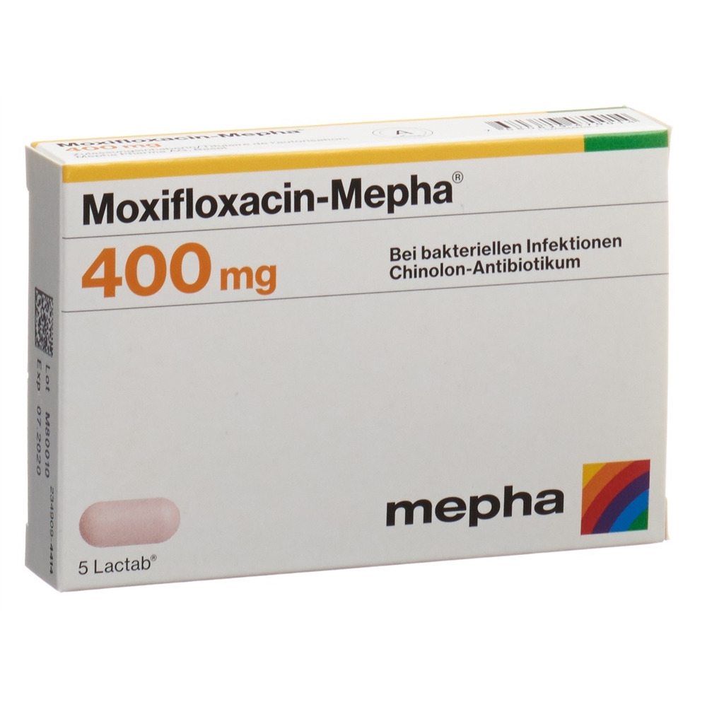 Moxifloxacin-Mepha, Filmtabletten