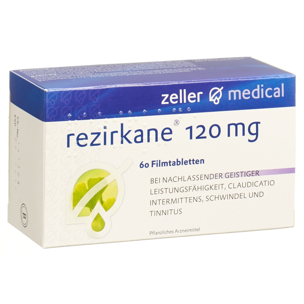 REZIRKANE cpr pellic 120 mg 60 pce