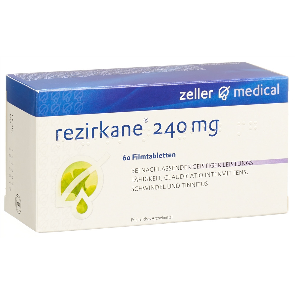Rezirkane 240 mg, Filmtabletten