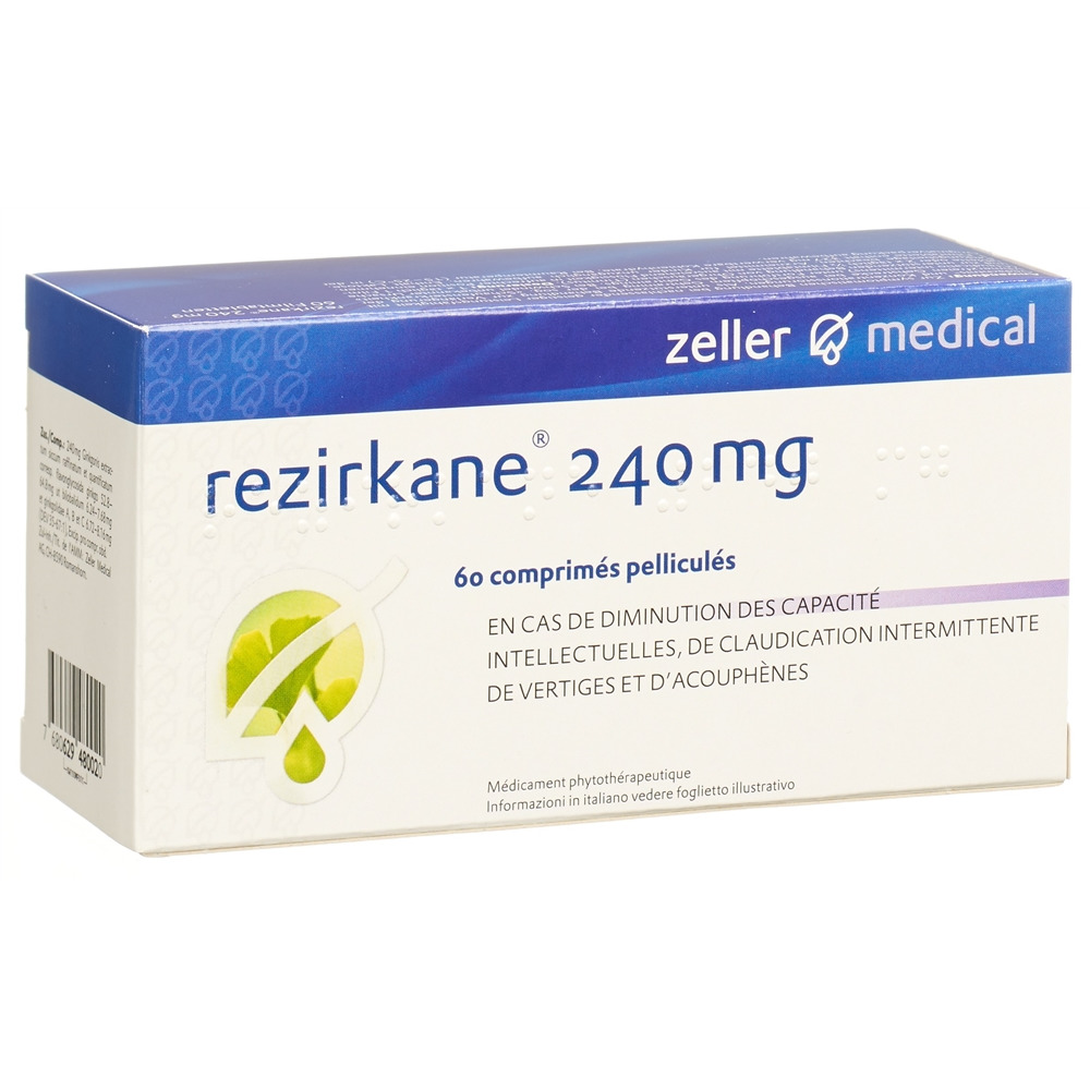 Rezirkane 240 mg, Filmtabletten