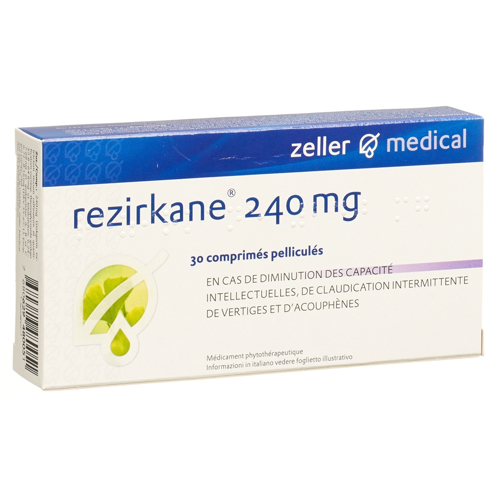 Rezirkane 240 mg, Filmtabletten