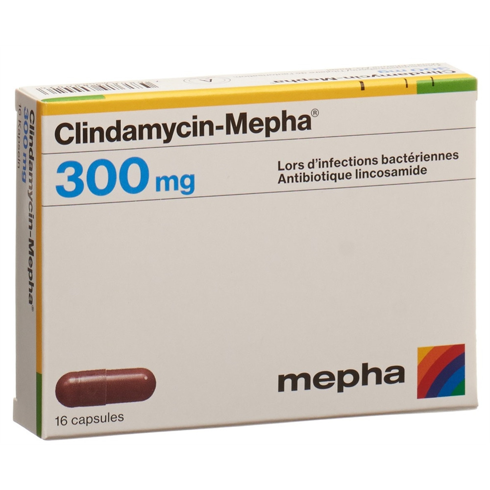 CLINDAMYCIN Mepha caps 300 mg 16 pce