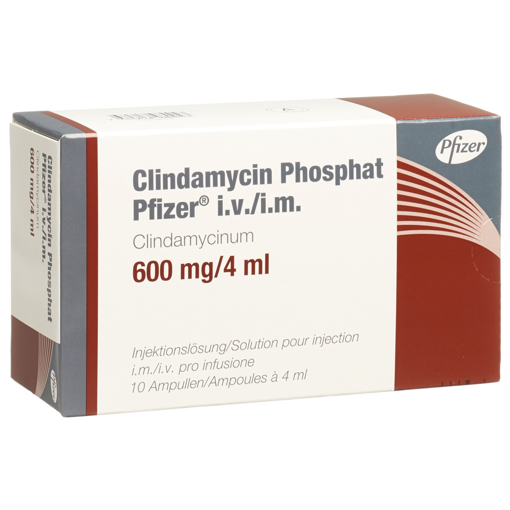 Clindamycin [Phosphat]-Mepha i.v./i.m. 600 mg/4 ml, Konzentrat zur Herstellung einer Infusionslösung i.v. / Injektionslö