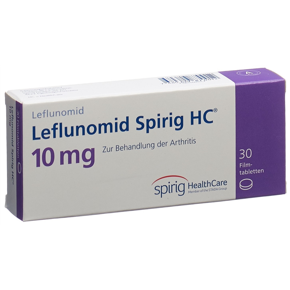 LEFLUNOMIDE Spirig HC cpr pell 10 mg 30 pce