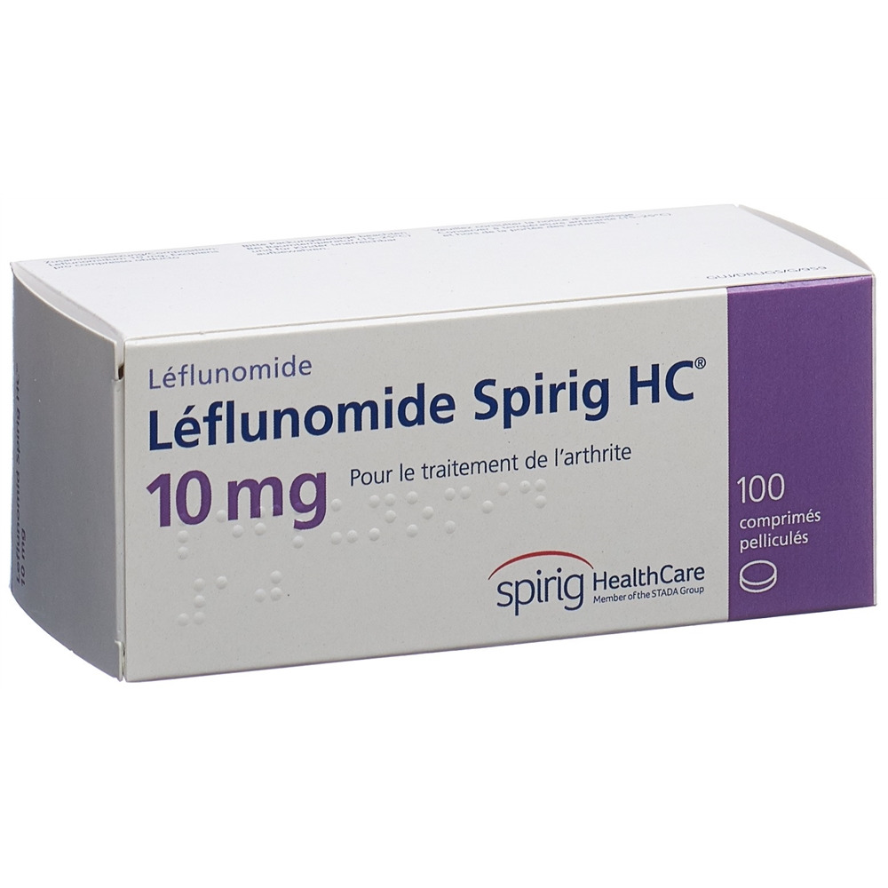 LEFLUNOMIDE Spirig HC cpr pell 10 mg 100 pce