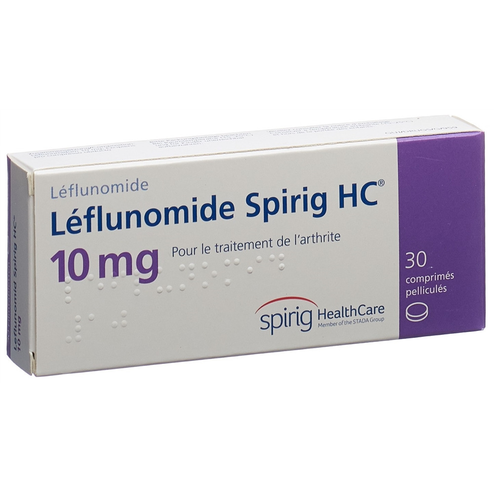 Leflunomid Spirig HC 20 mg, Filmtabletten