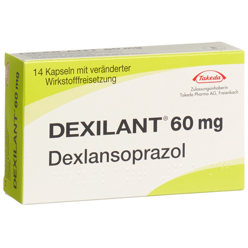 DEXILANT caps ret 60 mg 14 pce