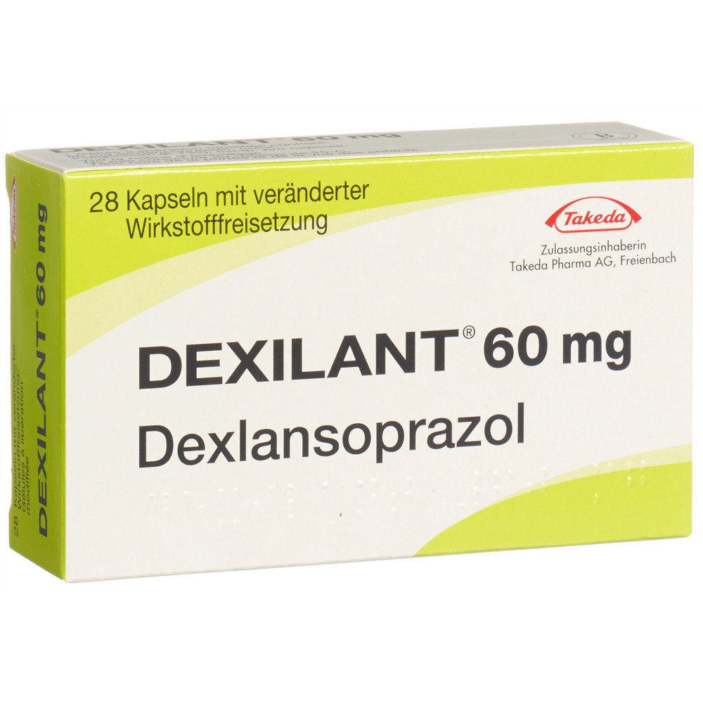Dexilant 60 mg, Hartkapseln mit veränderter Wirkstofffreisetzung
