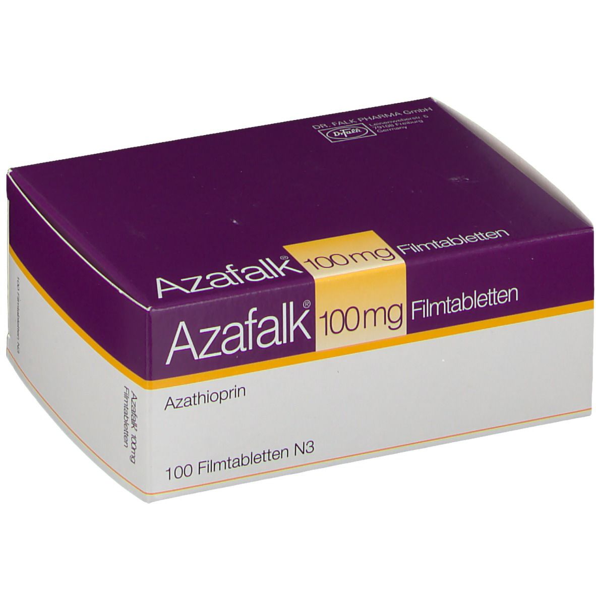 Azafalk 100 mg, Filmtabletten