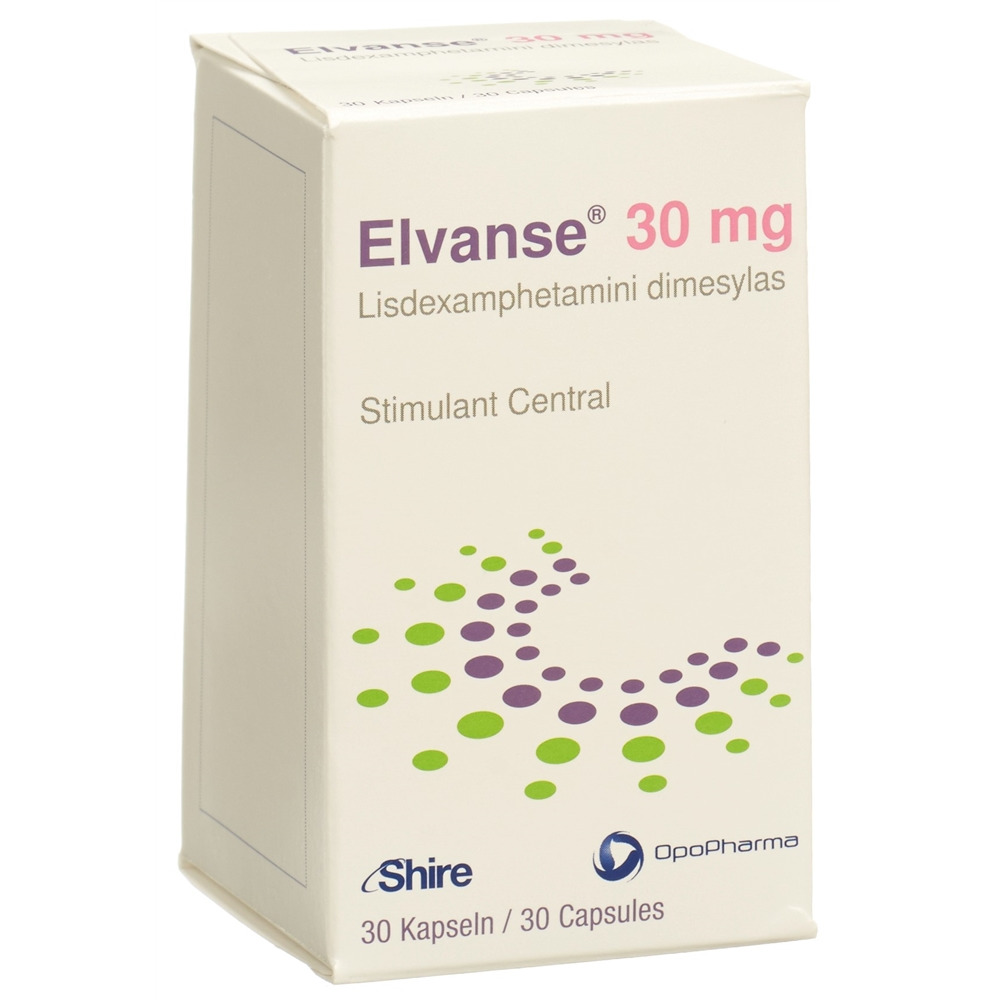 Elvanse 30 mg, Hartkapseln