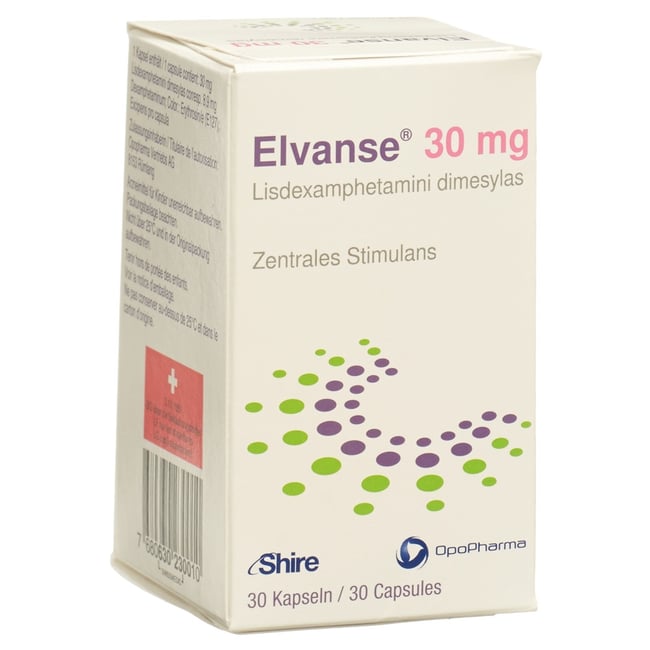 Elvanse 30 mg, Hartkapseln