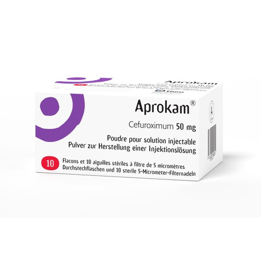 APROKAM 50 mg +10 aiguilles-filtre sté flac 10 pce