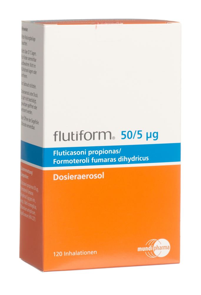 Flutiform 50/5, Druckgasinhalation, Suspension