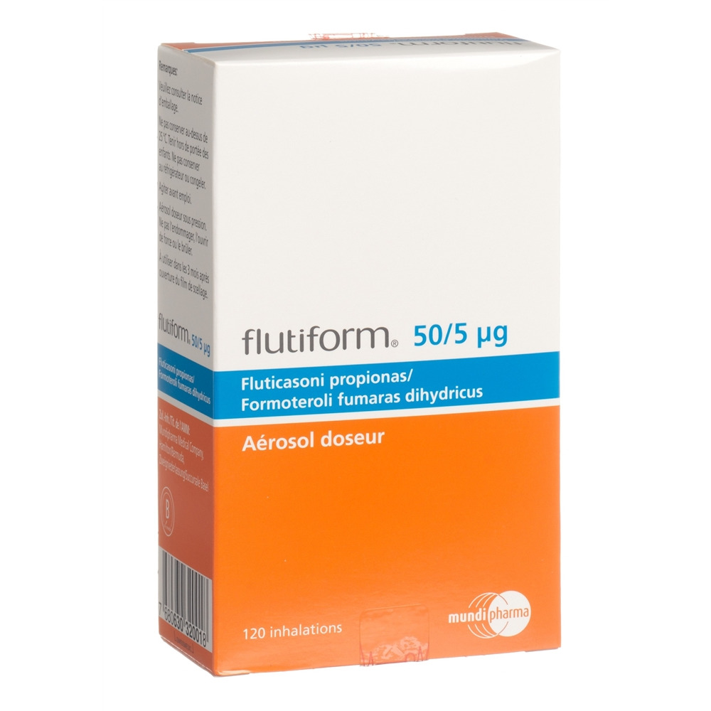 Flutiform 50/5, Druckgasinhalation, Suspension