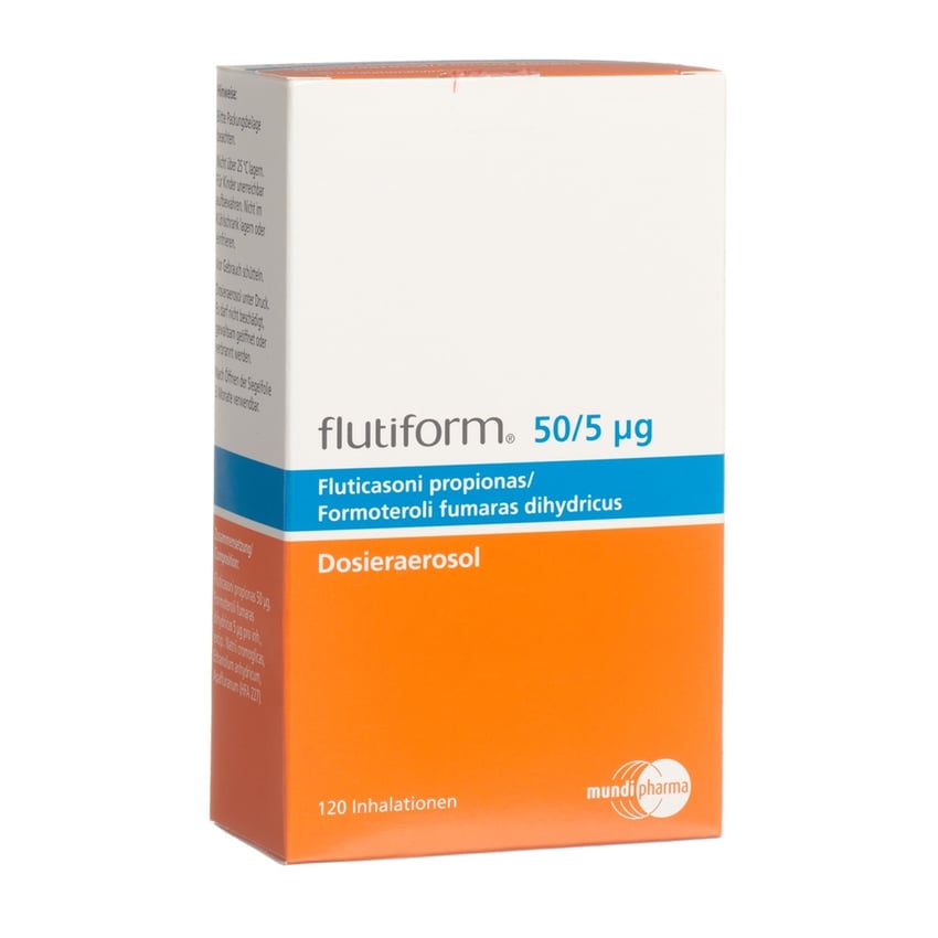 Flutiform 50/5, Druckgasinhalation, Suspension