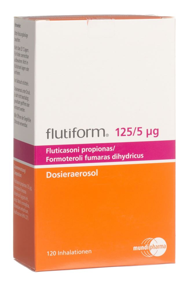 Flutiform 125/5, Druckgasinhalation, Suspension