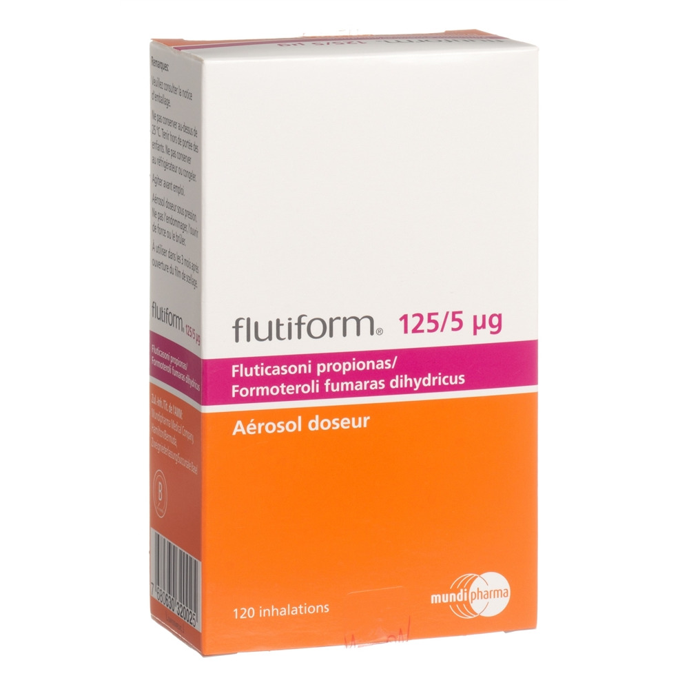Flutiform 125/5, Druckgasinhalation, Suspension