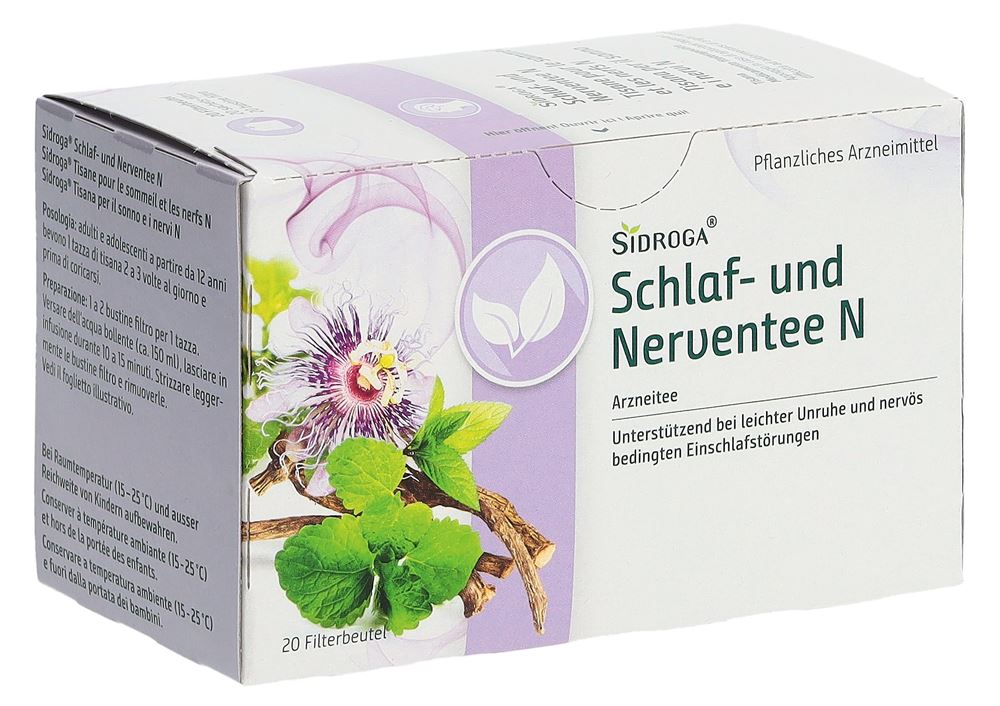 Sidroga Schlaf- und Nerventee N, Arzneitee