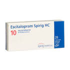 Escitalopram Spirig HC 10 mg, Filmtabletten