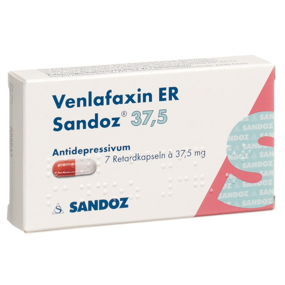 Venlafaxin ER Sandoz 37,5 mg, Hartkapseln, retardiert