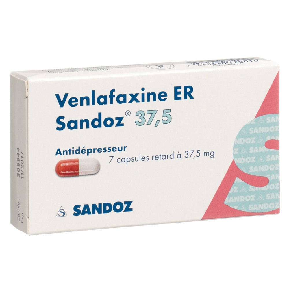 Venlafaxin ER Sandoz 37,5 mg, Hartkapseln, retardiert