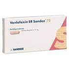 VENLAFAXINE ER Sandoz caps ret 75 mg 14 pce