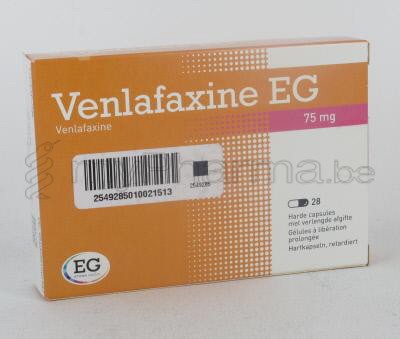 VENLAFAXINE ER Sandoz caps ret 75 mg 28 pce