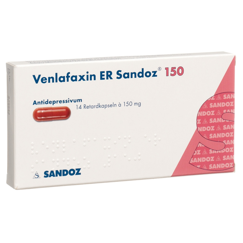 Venlafaxin ER Sandoz 150 mg, Hartkapseln, retardiert