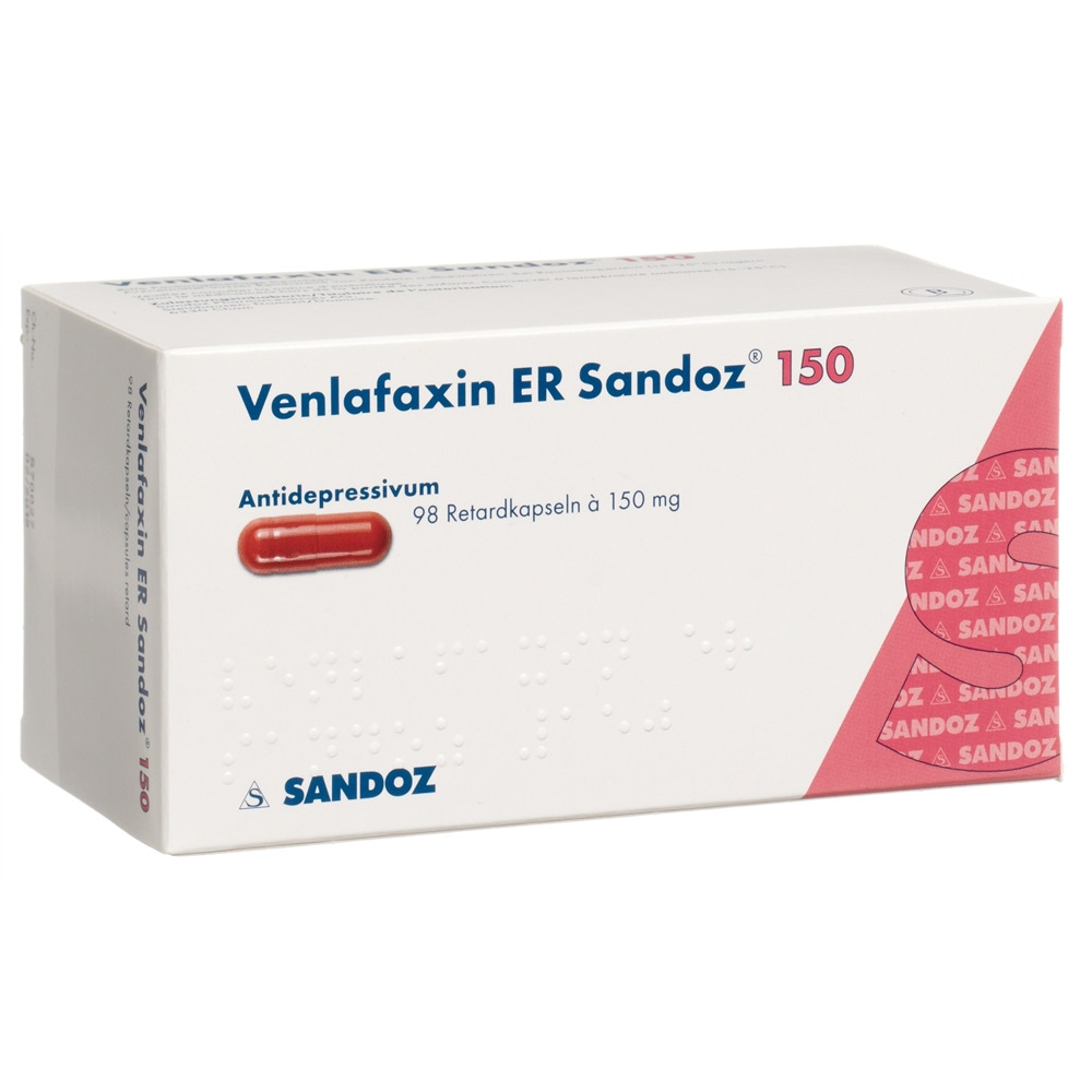 Venlafaxin ER Sandoz 150 mg, Hartkapseln, retardiert