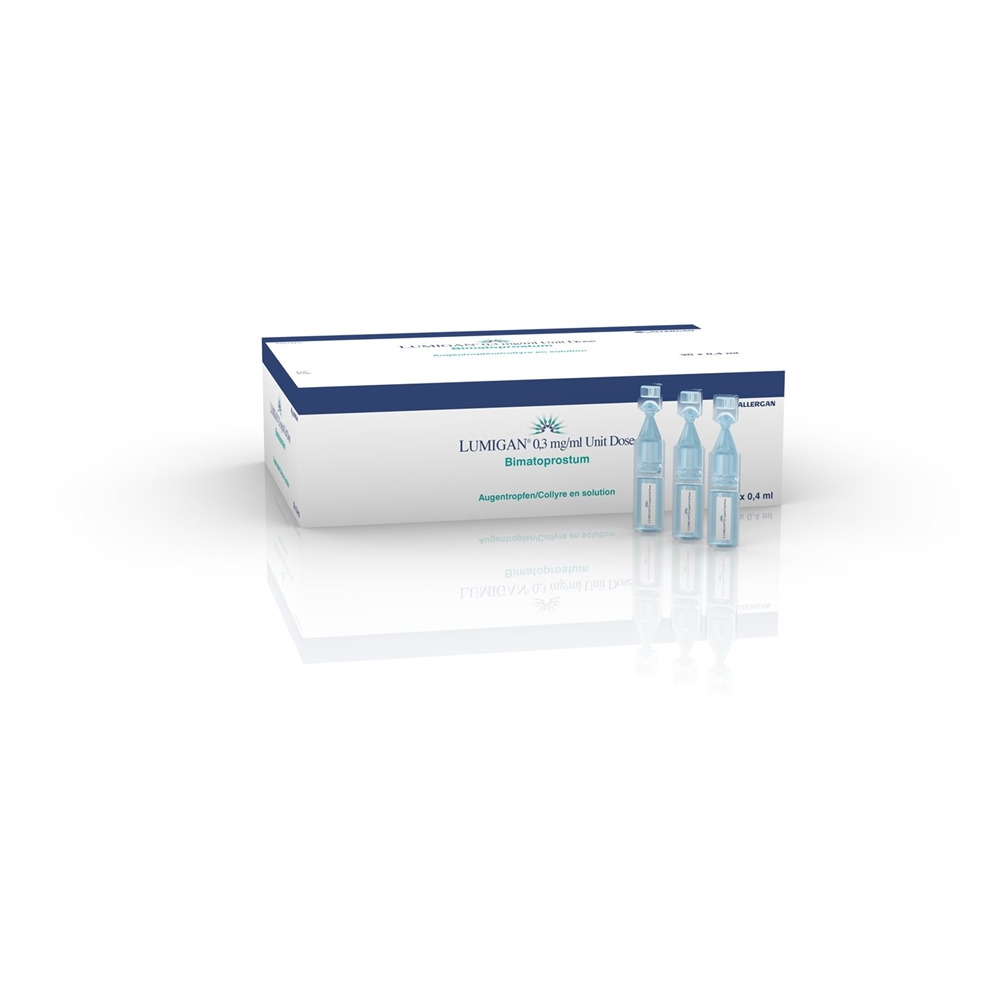 Lumigan 0,3 mg/ml Unit Dose, Augentropfen