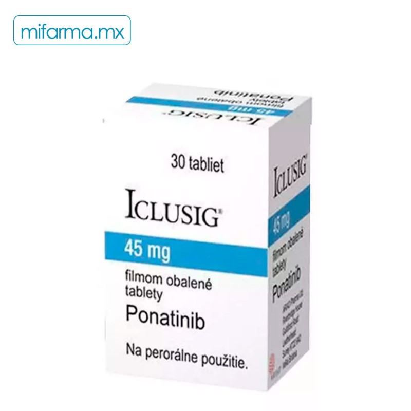 Iclusig 45 mg, comprimés pelliculés